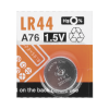 batería alcalina tipo lr44 (de botón) de 1.5 v 110 mah