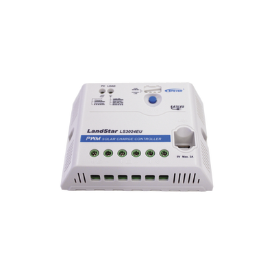 controlador solar pwm 12/24 v 30 a, salida usb controlador solar pwm 12/24 v 30 a, salida usb