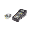 kit de impresora etiquetadora, para identificación de cables, componentes y equipos de seguridad, con teclado qwerty, de transferencia térmica, con adaptador ac
