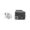 kit de impresora etiquetadora, para identificación de cables, componentes y equipos de seguridad, con teclado qwerty, de transferencia térmica, con adaptador ac