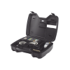 kit de impresora etiquetadora, para identificación de cables, componentes y equipos de seguridad, con teclado qwerty, de transferencia térmica, con adaptador ac