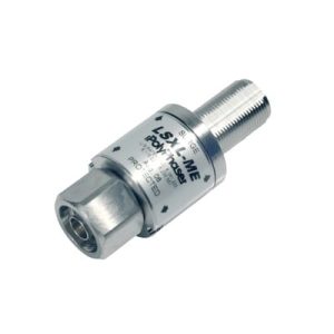 protector coaxial rf con filtro para 1.8 ghz a 3.8 ghz y 4.2 ghz a 6.0 ghz con conector n macho al equipo