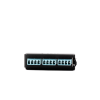 placa acopladora lightverse, 6 conectores dúplex lc/upc, acepta hasta 12 fibras multimodo om3 y om4 (no shuttered)