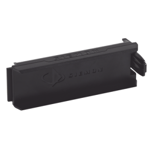 placa ciega, color negro, compatible con distribuidores de fibra óptica lightverse core, plus y pro