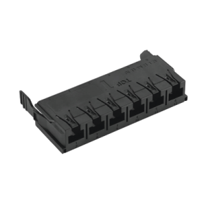 copper, adapter plate, lightverse combo, empty, shielded, 6 port, black