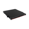 distribuidor de fibra Óptica de alta densidad ligthverse *pro* para rack de 19in, acepta 4 placas plug and play, hasta 96 fibras, 1 ur