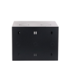 gabinete linkedpro de montaje en pared, de 19in, puerta perforada, 6 ur, 340 mm de profundidad, color negro