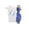 flujometro de agua lorawan® para tuberia de 1/2 pulgada con valvula de corte de flujo