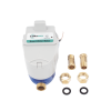 flujometro de agua lorawan® para tuberia de 1/2 pulgada con valvula de corte de flujo