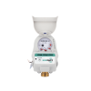 flujometro de agua lorawan® para tuberia de 3/4 pulgada con valvula de corte de flujo