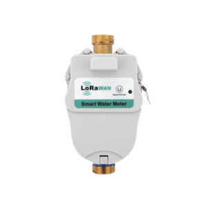 flujometro de agua lorawan® para tuberia de 3/4 pulgada con valvula de corte de flujo
