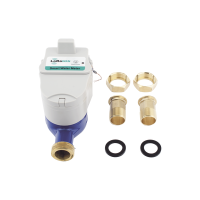 flujometro de agua lorawan® para tuberia de 1 pulgada con valvula de corte de fujo flujometro de agua lorawan® para tuberia de 1 pulgada con valvula de corte de fujo