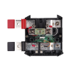 lynx shunt ve.can / barra de distribución lynx ve.can para monitoreo e bancos de baterías