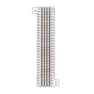 bloque de conexión s66, capacidad de 50 pares, cat5e, para cable sólido 22 a 26 awg