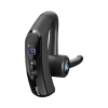 blueparrott m300 xt , 2 micrófonos con cancelación de ruido del 80%, bluetooth, ultra ligero para ambientes ruidosos (204347).