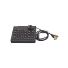 mini teclado controlador ptz con pantalla lcd y joystick altamente resistente