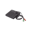 mini teclado controlador ptz con pantalla lcd y joystick altamente resistente