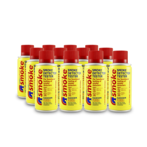 caja de 72 latas de humo sintético en aerosol para probar detectores de humo en uso manual o en dispensadores solo 330/solo 332