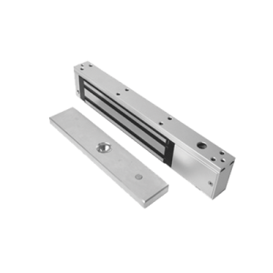 chapa magnética 600 lbs con led y sensor de bloqueo de placa