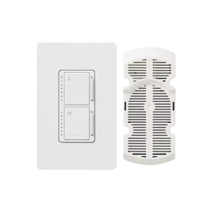 controlador de iluminación y ventilador de techo.