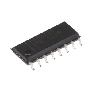 circuito integrado 2 drivers, 2 receivers, +5vcc, rs 232, digital análogo, 16 soic.