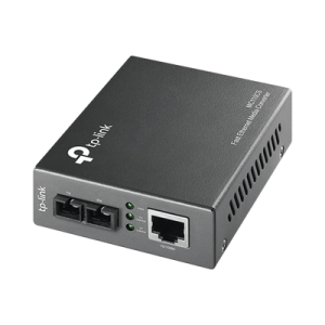 convertidor fibra Óptica monomodo / 1 puerto rj45 10/100 mbps / puerto fibra Óptica sc 100 mbps / hasta 20 kilometros / plug and play