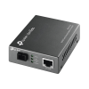 convertidor fibra Óptica wdm monomodo / 1 puerto rj45 10/100 mbps / 1 puerto sc/upc 100 mbps / hasta 20 km / para su funcionamiento requiere el modelo mc112cs / plug and play