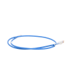 patch cord mc6 modular cat5e utp, cm/ls0h, 10ft, color azul, versión bulk (sin empaque individual)