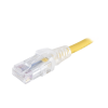 patch cord mc6 modular cat6 utp, cm/ls0h, 1ft, color amarillo