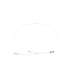 patch cord mc6 modular cat6 utp, cm/ls0h, 3ft, color blanco