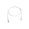 patch cord mc6 modular cat6 utp, cm/ls0h, 3ft, color blanco