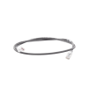 patch cord mc6 modular cat6 utp, cm/lsoh1, 3ft, color gris