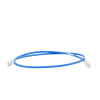 patch cord mc6 modular cat6 utp, cm/ls0h, 3ft, color azul, versión bulk (sin empaque individual)