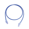 patch cord mc6 modular cat6 utp, cm/ls0h, 3ft, color azul, versión bulk (sin empaque individual)