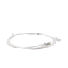 patch cord mc6 modular cat6 utp, cm/ls0h, 5ft, color blanco, diámetro reducido (28awg), versión bulk (sin empaque individual)