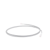 patch cord mc6 modular cat6 utp, cm/ls0h, 5ft, color gris