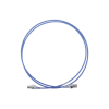 patch cord mc6 modular cat6 utp, cm/ls0h, 5ft, color azul, diámetro reducido (28awg)