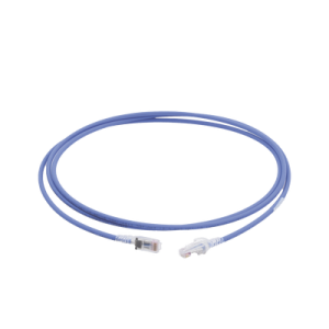 patch cord mc6 modular cat6 utp, cm/ls0h, 7ft, color azul