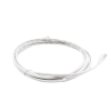 patch cord mc6 modular cat6 utp, cm/ls0h, 10ft, color blanco, versión bulk (sin empaque individual)