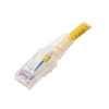 patch cord mc6 modular cat6 utp, cm/ls0h, 10ft, color amarillo