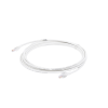 patch cord mc6 modular cat6 utp, cm/ls0h, 15ft, color blanco