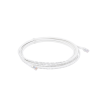 patch cord mc6 modular cat6 utp, cm/ls0h, 15ft, color blanco