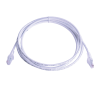 patch cord mc6 modular cat6 utp, cm/ls0h, 15ft, color blanco