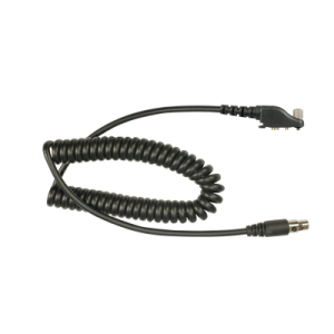 cable resistente al fuego (ul 914), para auricular hds emb con atenuación de ruido para radios icom ic f50/ 60/ 3161/ 4161/ 30gs/ 30gt/ 40gt/ 40gs/ 40g.