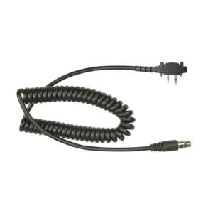 cable resistente al fuego (ul 914), para auricular hds emb con atenuación de ruido para radios icom ic 2000/3003/3013/3021/3103/4003/4013/4021/4031/4103/4210/4230, ic f14, ic f1000/2000/s/t