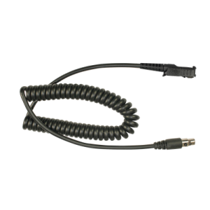 cable resistente al fuego (ul 914), para auricular hds emb con atenuación de ruido para radios motorola mototrbo™ slim dp2400, dp2600, xpr3300, xpr3500, dp3441.