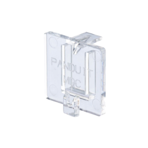 tapa anti polvo para módulos jacks rj45 tipo mini como o keystone de panduit, paquete de 100pz