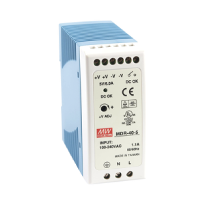 fuente de poder industrial riel din 5vcc, 40w