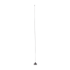 antena movil ajustable en campo, rango de frecuencia 118 940 mhz.