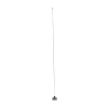 antena movil ajustable en campo, rango de frecuencia 118 940 mhz.